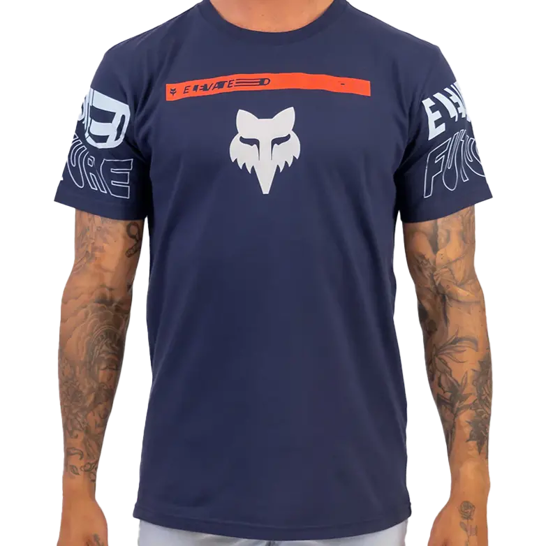 Fox Premium Elevation Ss Tee (Navy) 1