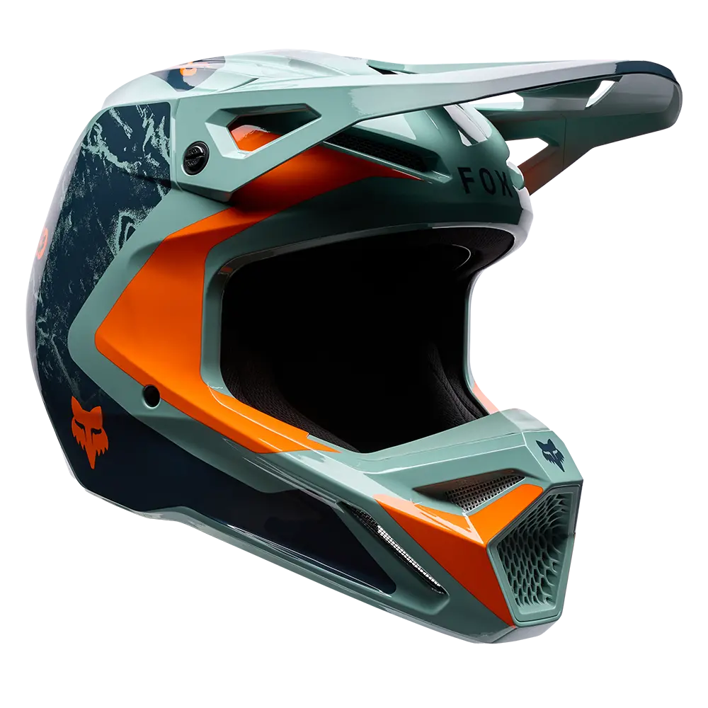 Fox V1 Image Print Helmet - (Arc Blue) 1