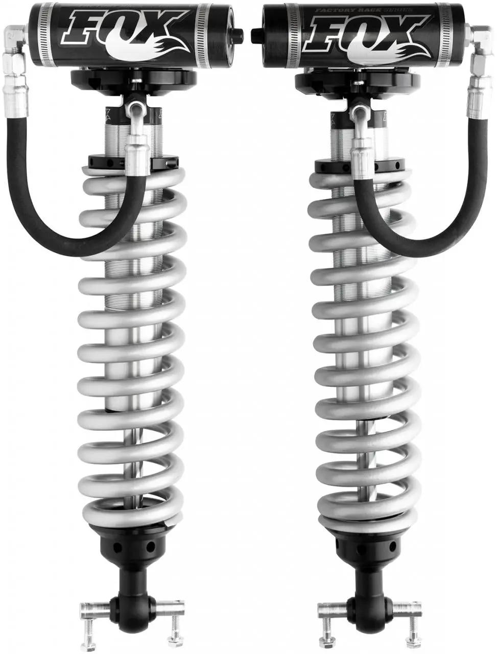 Fox | 2007-2019 Gm Sierra / Silverado 1500 2.5 Factory Series Remote Reservoir Coilover Shock Set | 0-2 Inch Lift 1