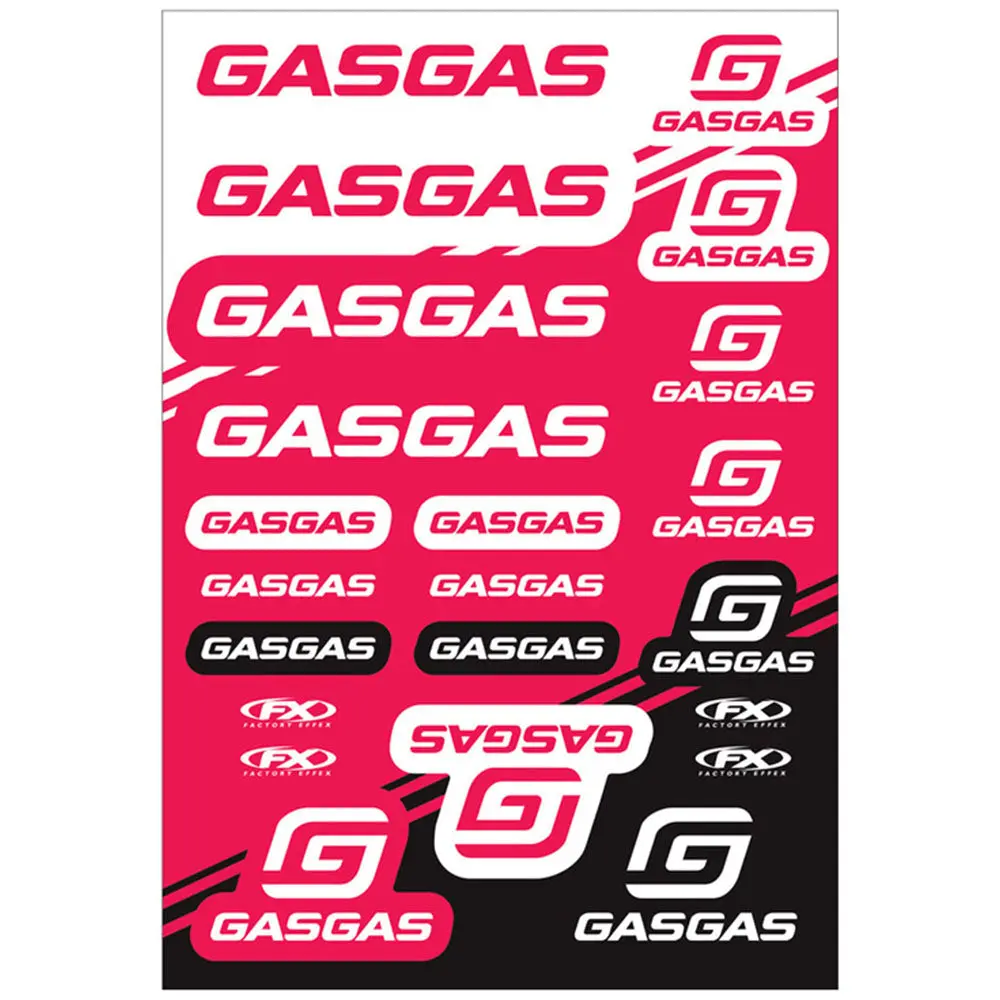 Factory Effex Gasgas Racing Sticker Pack (22-68730) 1