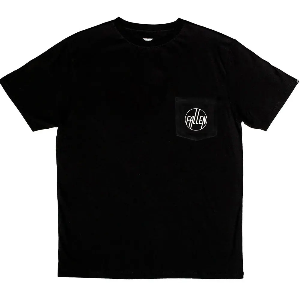 Fallen Circle Pocket T-Shirt (Black) 1