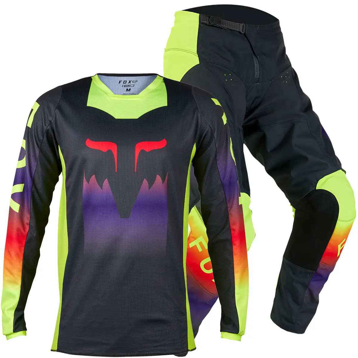 Fox 180 Flora Gear Combo (Dark Shadow) 1