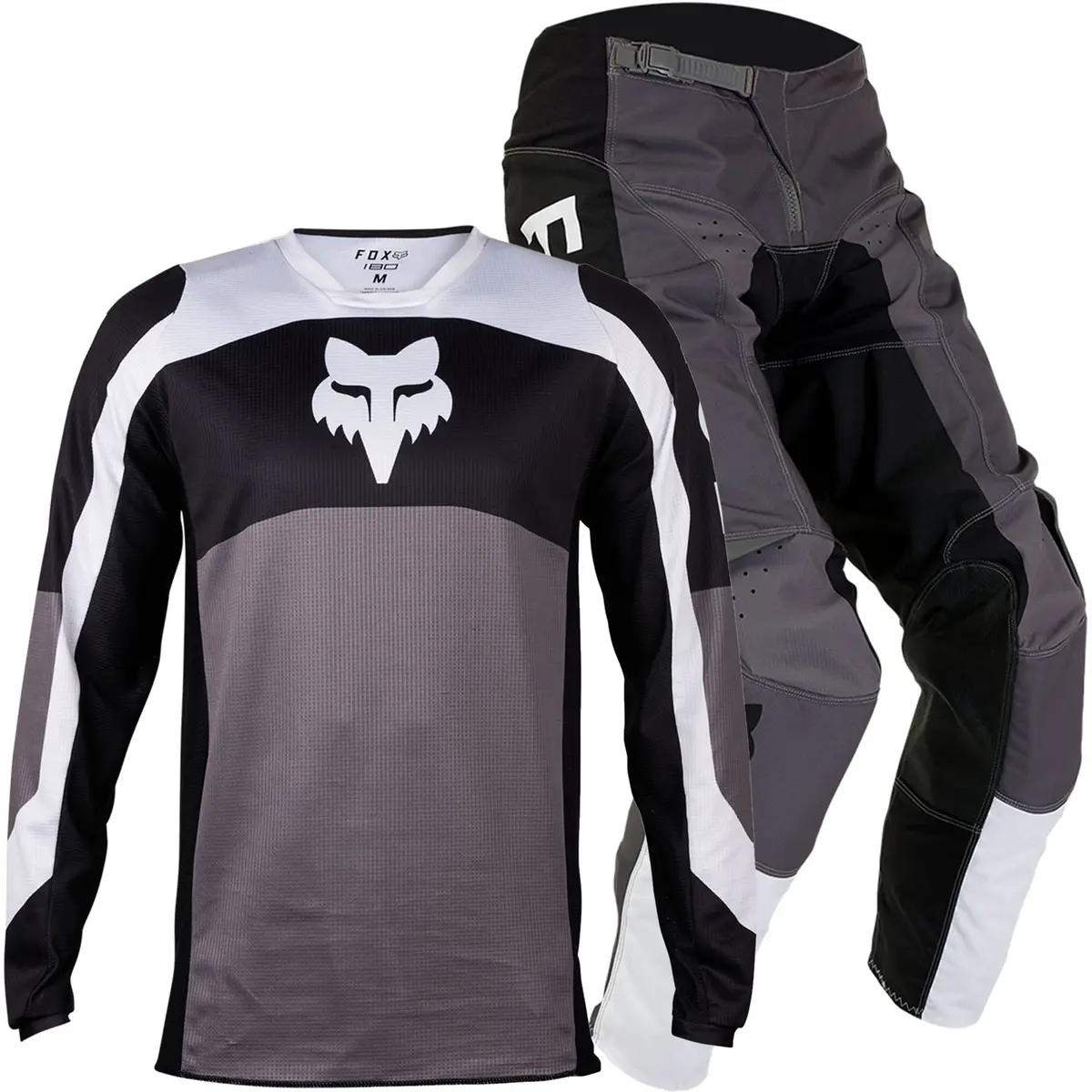 Fox Youth 180 Nitro Gear Combo (Black/Grey) 1