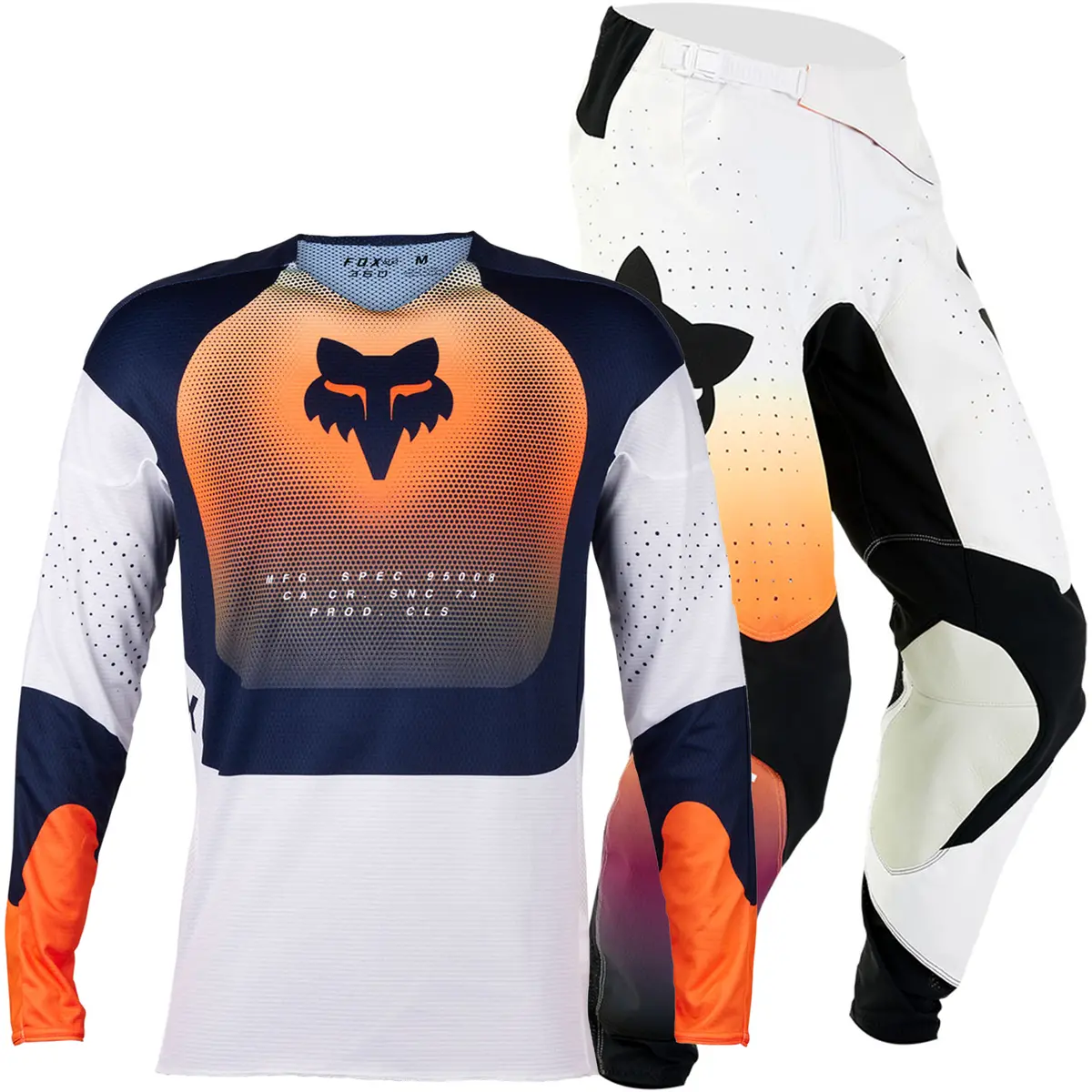 Fox 360 Revise Gear Combo (Navy/Orange) 1