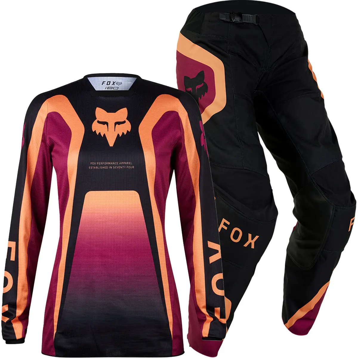 Fox Women's 180 Ballast Gear Combo (Magnetic) 1