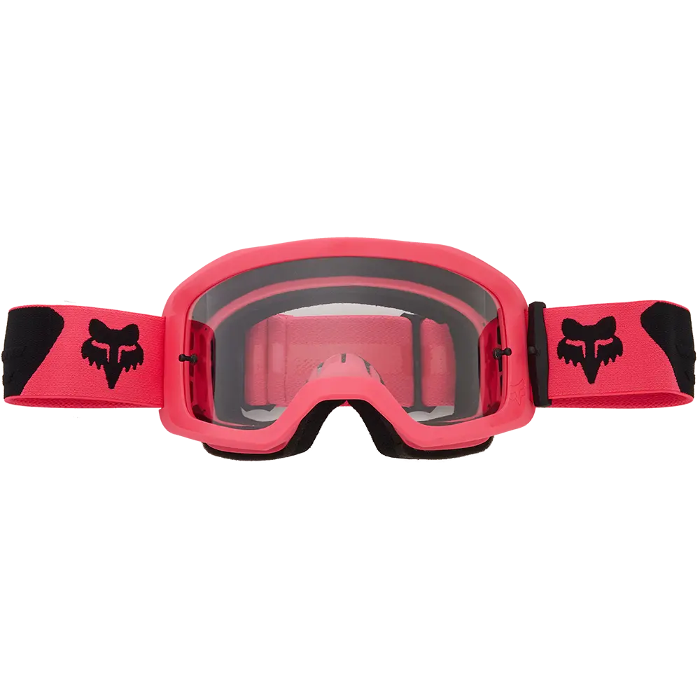 Fox Main Core Goggles - Clear Lexan Lens (Pink) 1