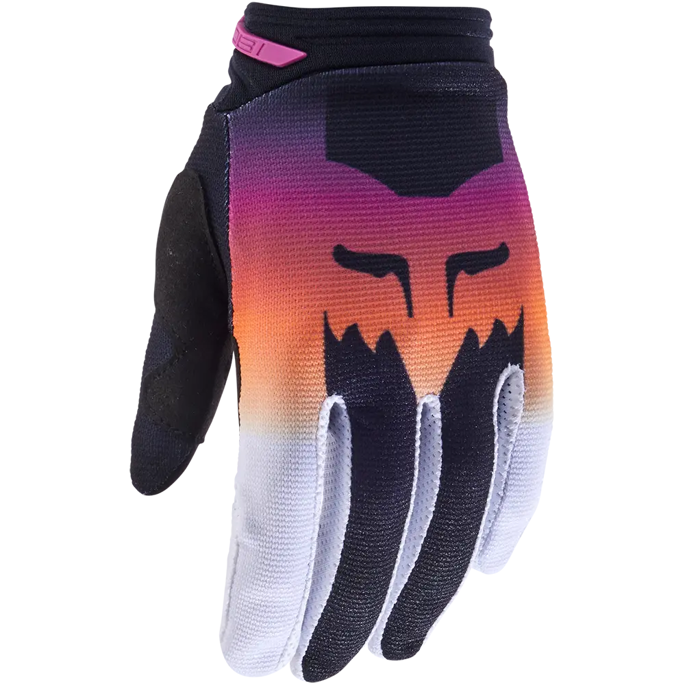Fox Women's 180 Flora Gloves (Black/Pink) 1