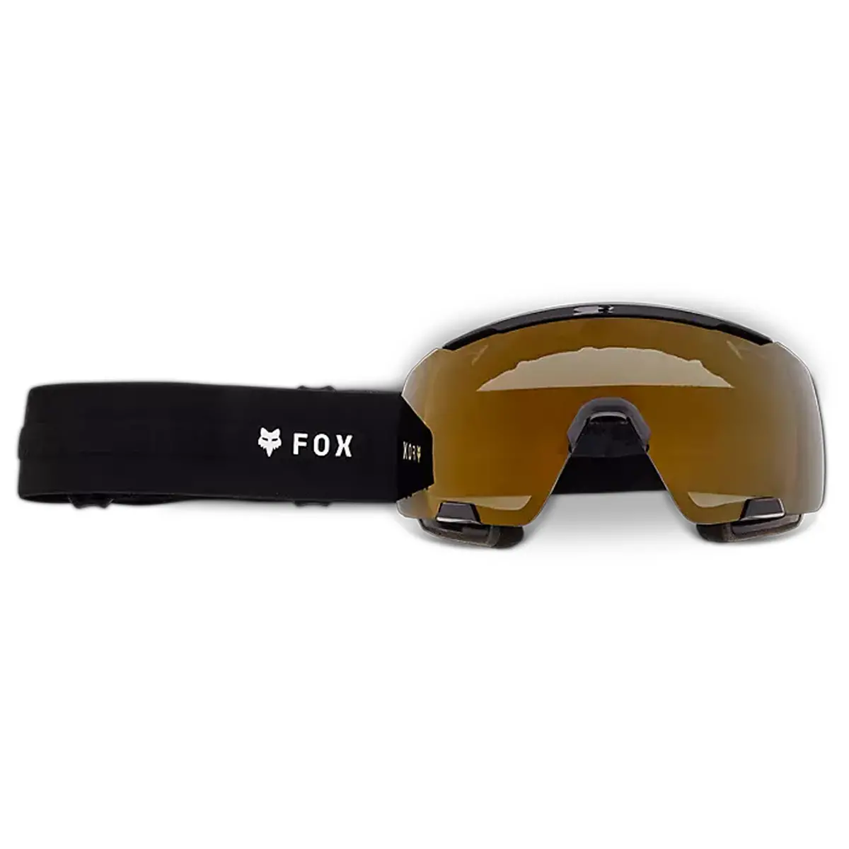 Fox Purevue Mtb Goggles - Injected Lens (Black/Mirror Gold) 1