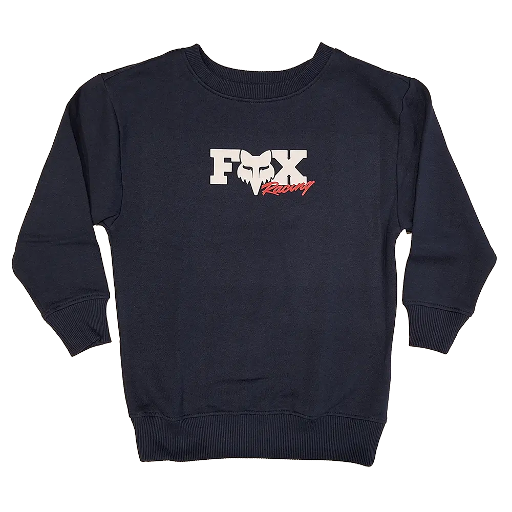 Fox Boys Checker Pullover Fleece (Summit Navy) 1