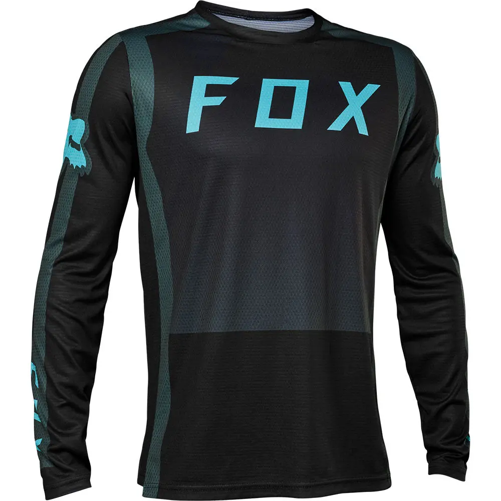 Fox Defend Race Capsule Ls Mtb Jersey (Emerald) 1