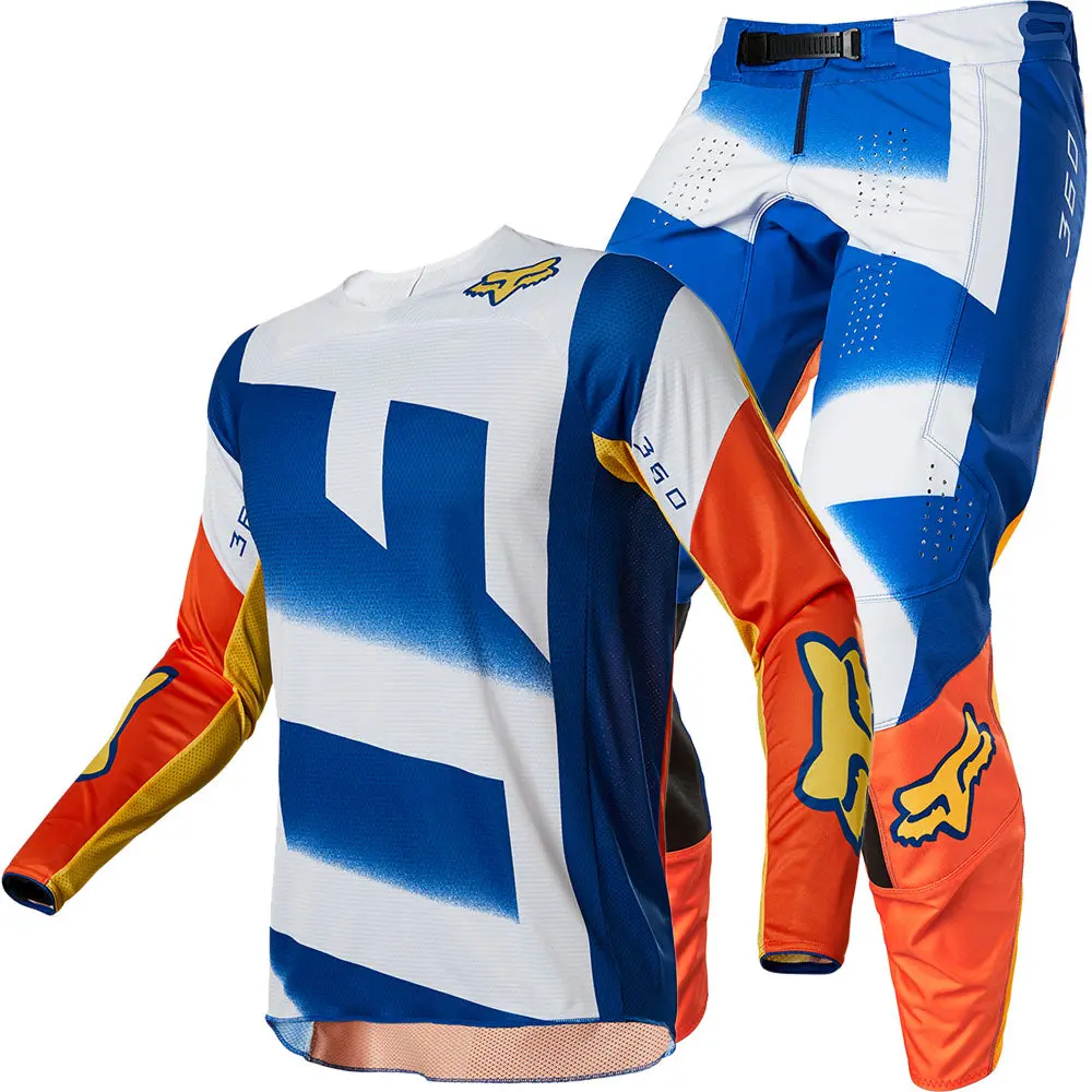 Fox 360 Rkane Gear Combo (Orange/Blue) 1