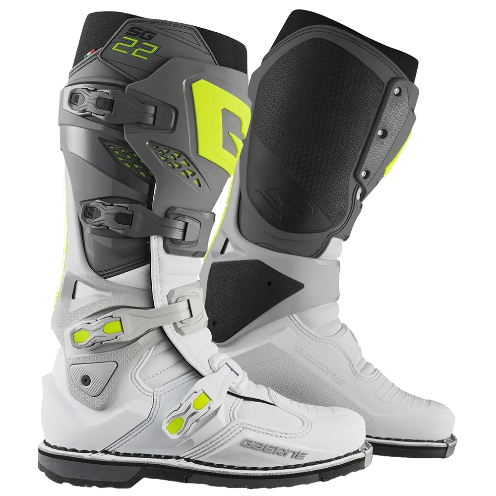 Gaerne Sg22 Boots (Anthrocite/White/Grey) 1