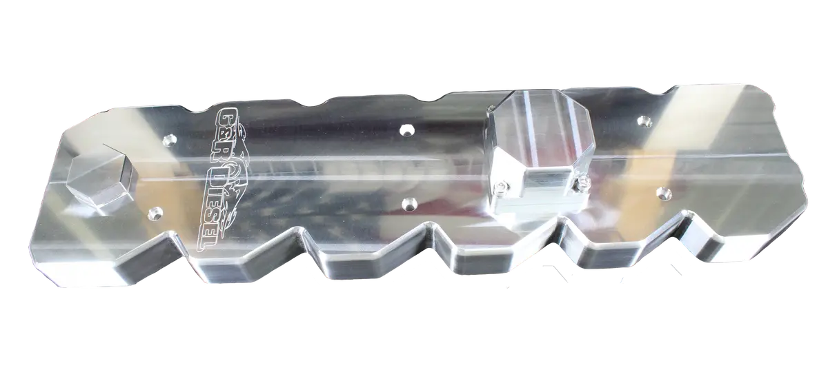 G&R Diesel | 2003-2005 Dodge Ram 5.9L Cummins Valve Cover Billet Aluminum Anodized Blue 1
