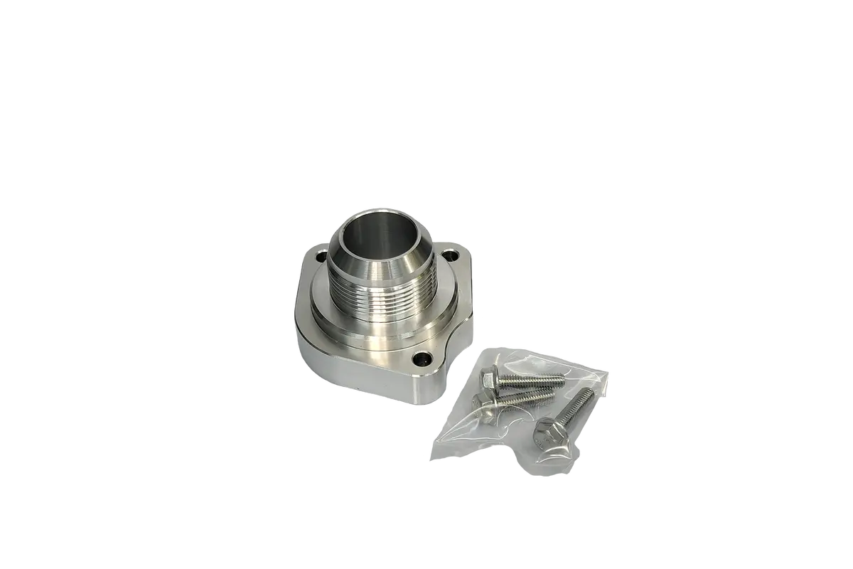 G&R Diesel | 2007.5-2018 Dodge Ram 6.7L Cummins -20An Threaded Billet Thermostat Housing 1