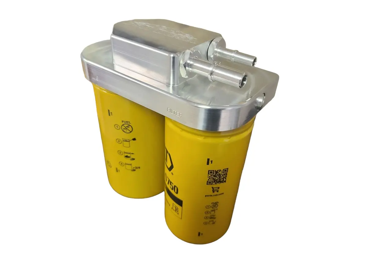 G&R Diesel | 2019-2024 Dodge Ram 6.7L Cummins Fuel Filter & Water Separator Conversion Kit 1
