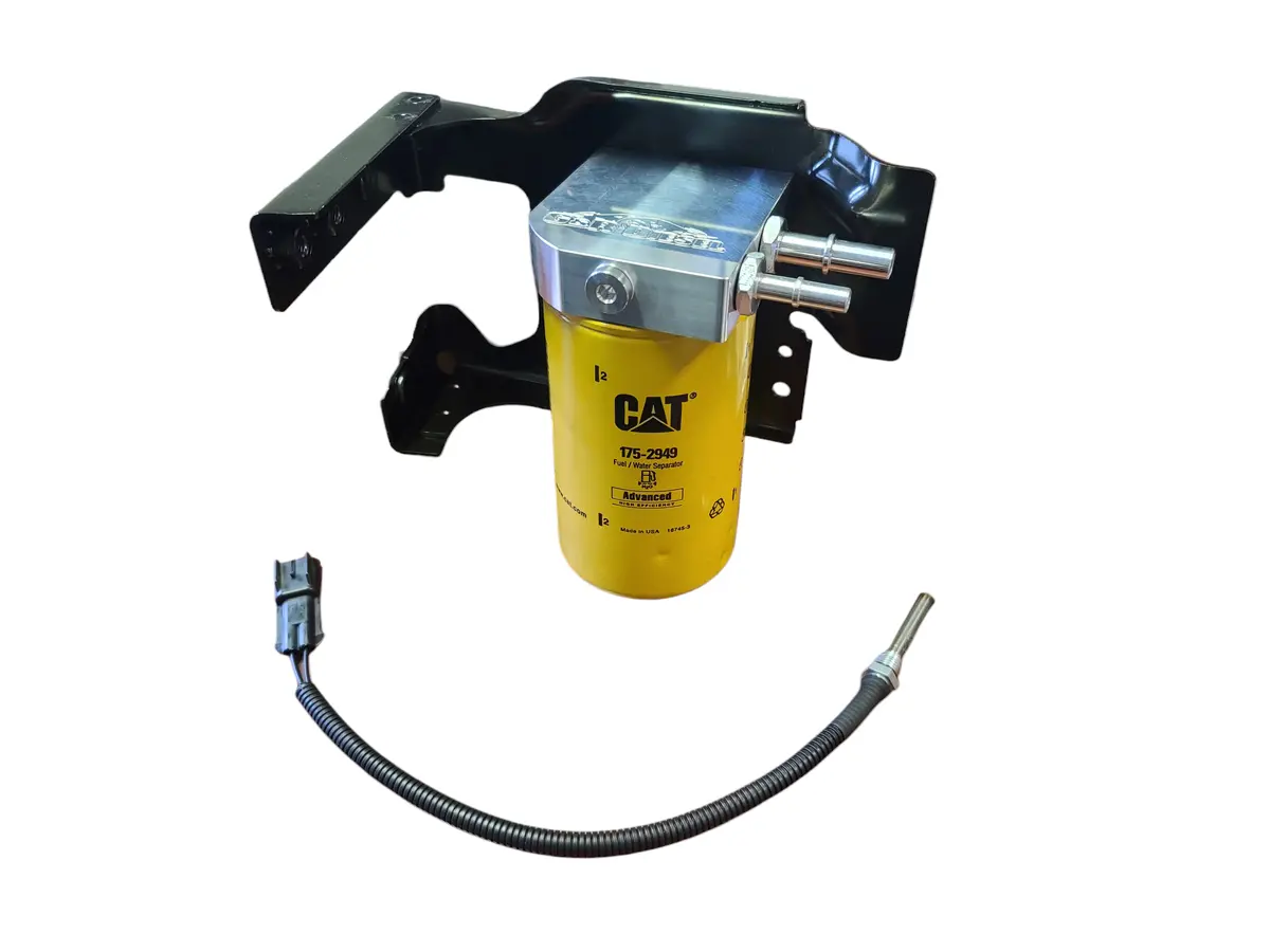 G&R Diesel | 2019-2023 Dodge Ram 4500 / 5500 6.7L Cummins Rear Cat Fuel Filter Conversion Kit - With Heater 1