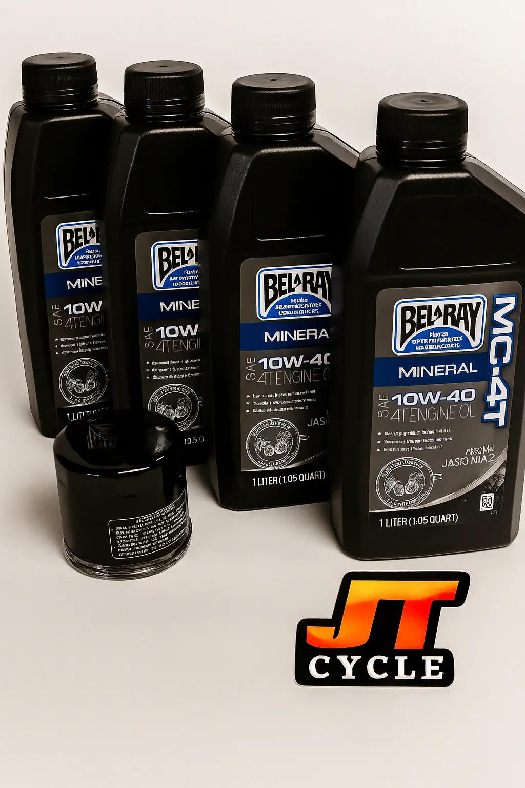 Honda Gl1800 Goldwing 01–22 Oil Change Kit – Belray 10W-40 & Hiflo Filter Usa-Made 1