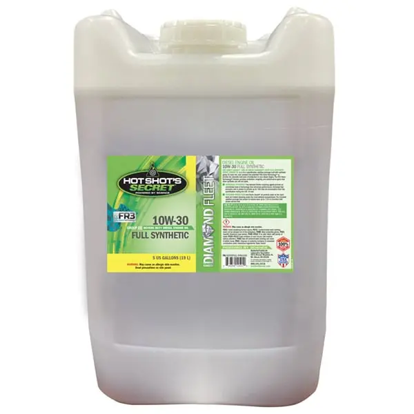 Hot Shot's Secret | Green Diamond Fleet 5W-40 Ck4 Full Synthetic Motor Oil - 5 Gallon 1