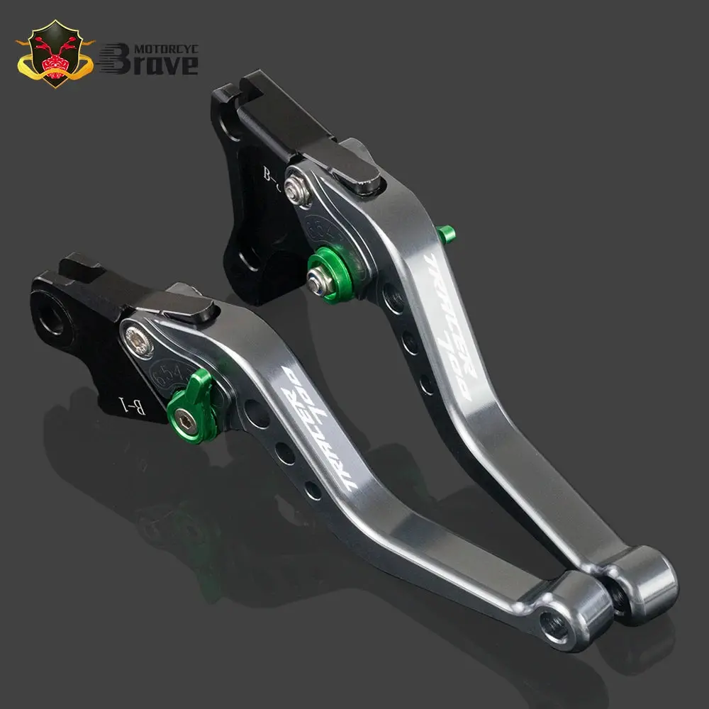 2022 For Yamaha Tracer 7 2021 Tracer 700 2016-2021 Motorcycle Short Cnc Adjustable Brake Clutch Levers Tracer700 Tracer7 15