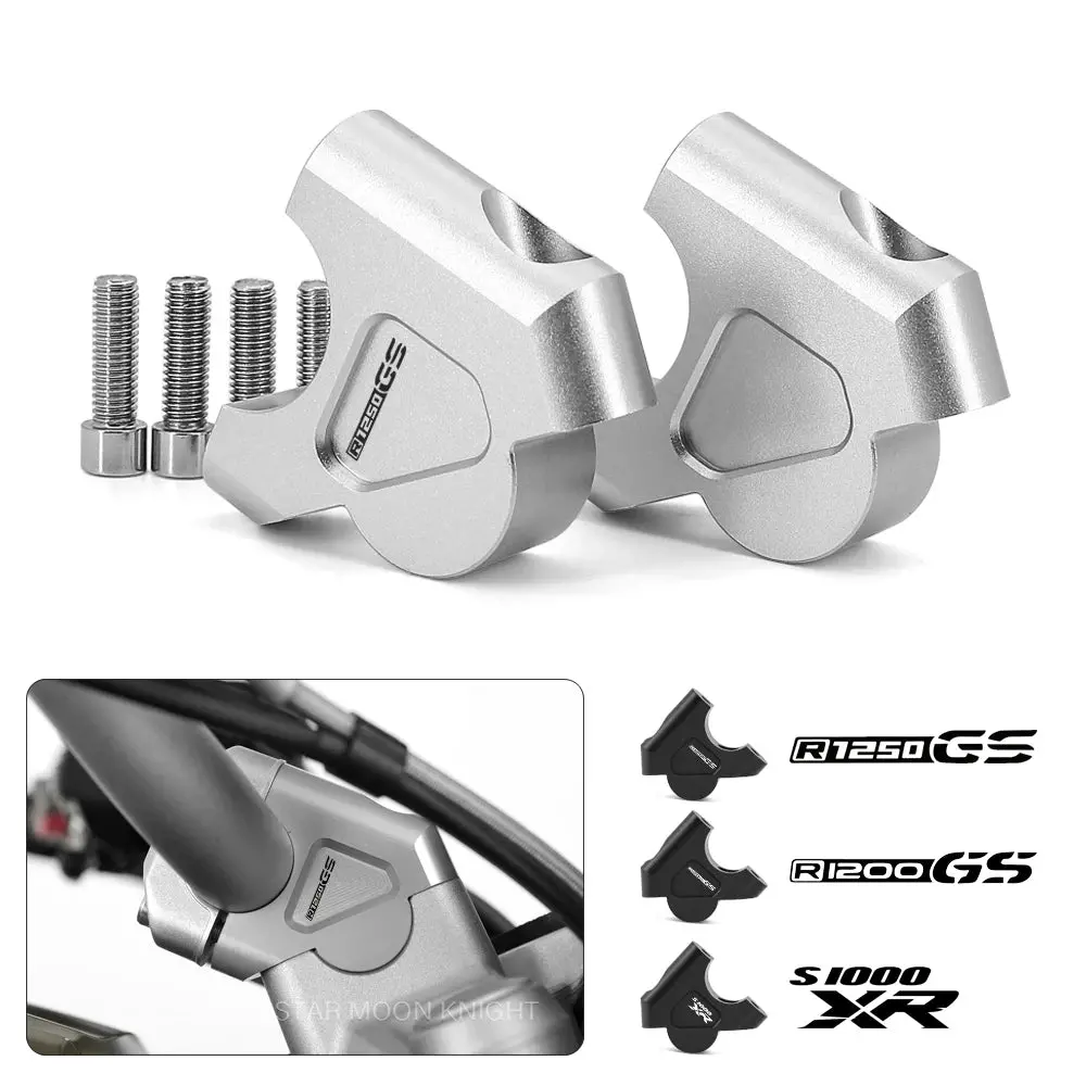 Motorcycle Handlebar Riser 32Mm Drag Handle Bar Clamp Extend Adapter For Bmw R 1200 Gs Lc R1200gs Adventure Adv R1250gs S1000xr 1