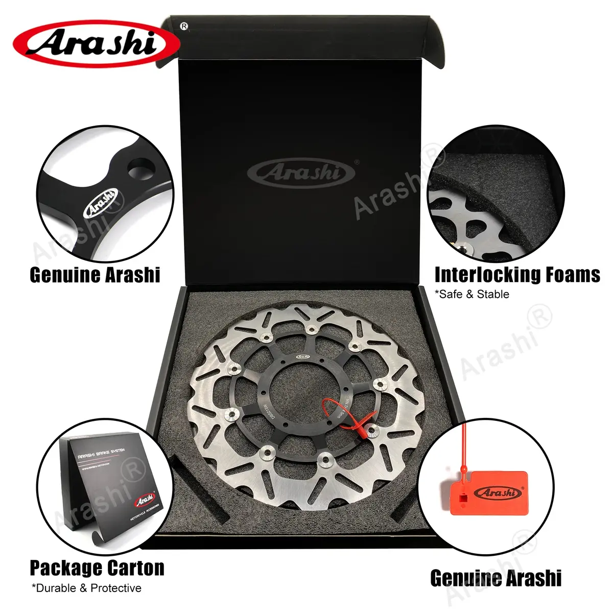 Arashi 1 Set For Bmw F 800 Gs 2009 - 2015 Cnc Front Rear Brake Disc Brake Rotors 2010 2011 2012 2013 2014 F800gs F800 Gs F700gs 5