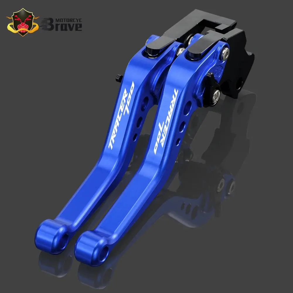 2022 For Yamaha Tracer 7 2021 Tracer 700 2016-2021 Motorcycle Short Cnc Adjustable Brake Clutch Levers Tracer700 Tracer7 20