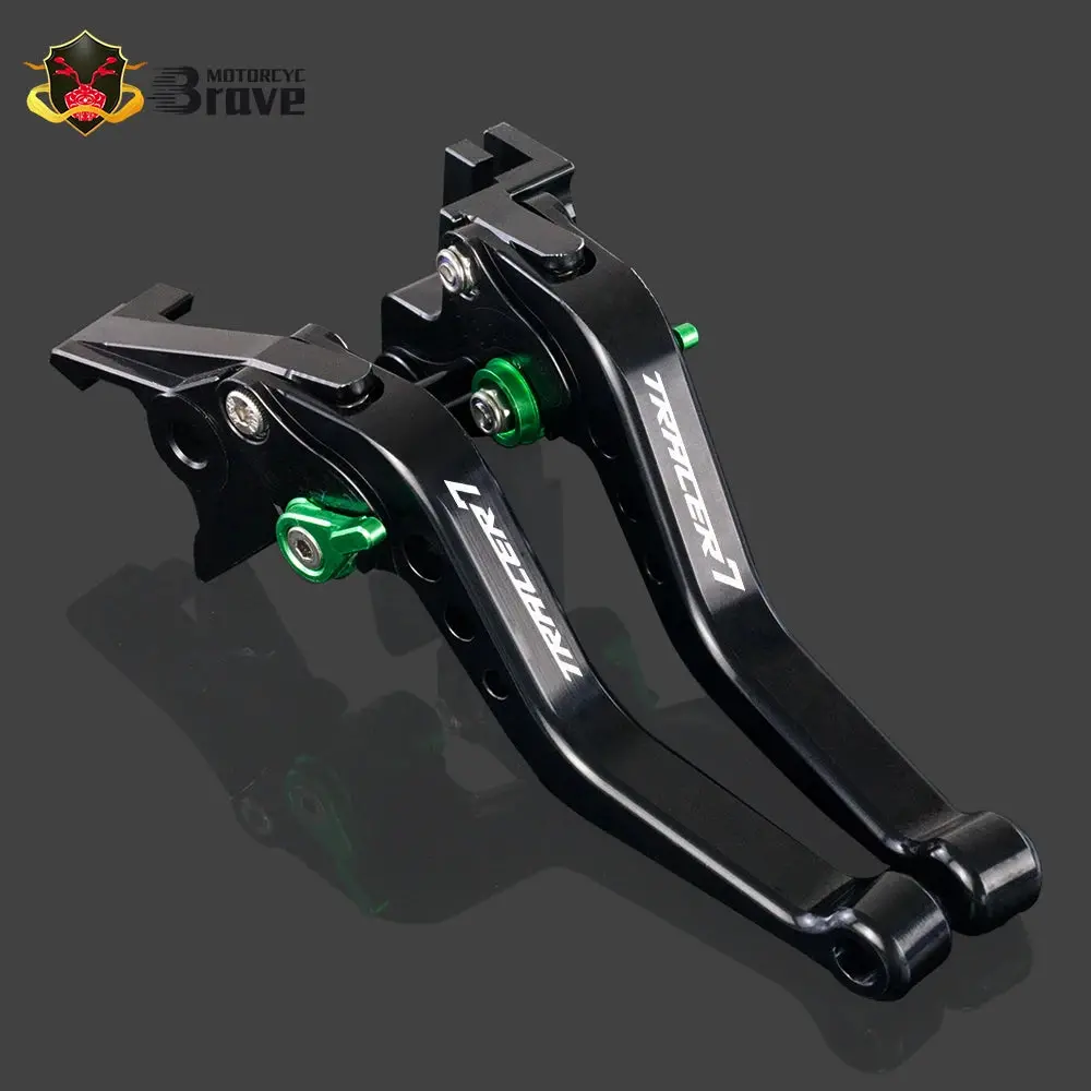 2022 For Yamaha Tracer 7 2021 Tracer 700 2016-2021 Motorcycle Short Cnc Adjustable Brake Clutch Levers Tracer700 Tracer7 7