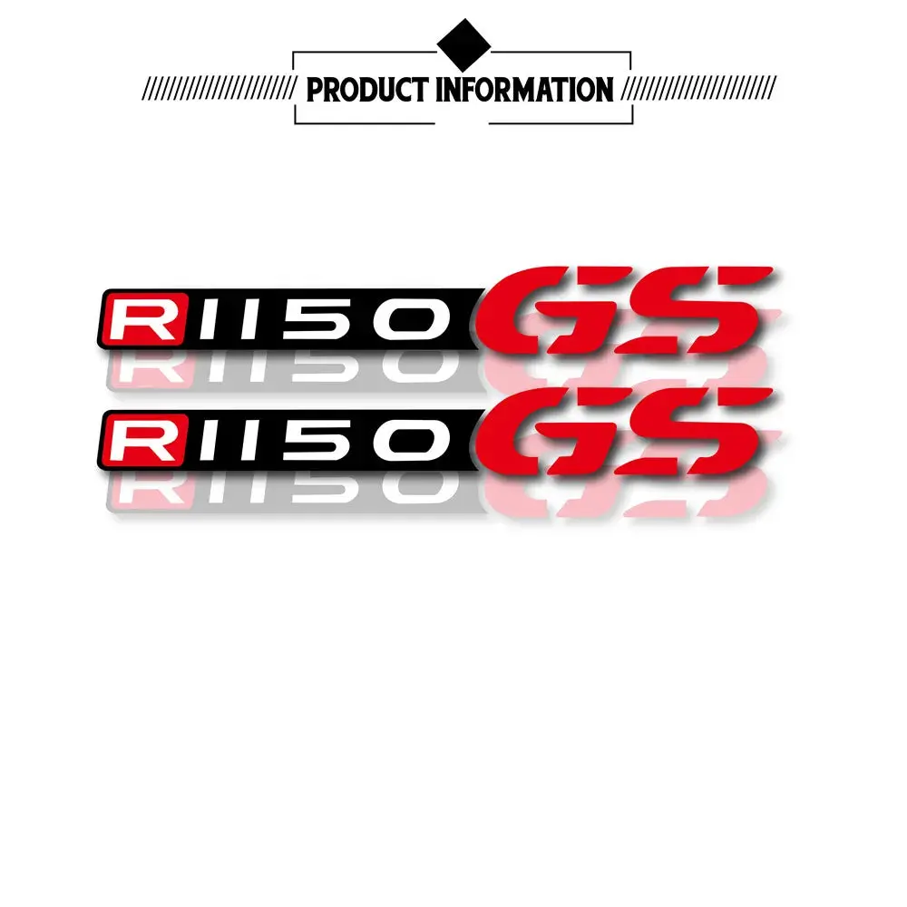 New Motorcycle Bicycle Reflective Waterproof Wheel Logo Fuel Tank Sticker Logo For Bmw R1150gs R 1150 Gs  R1150gs R1150 Gs 1