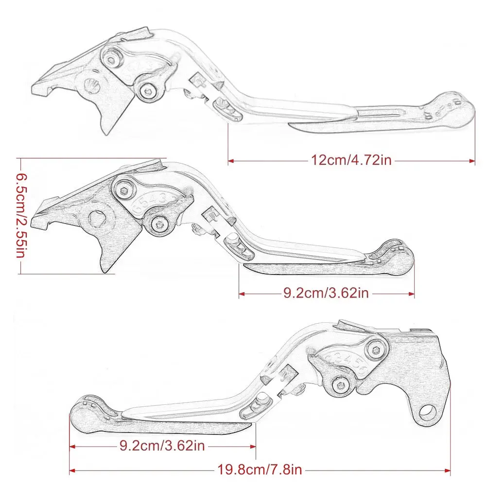 Tracer700gt Brake Clutch Levers Cnc Handle Adjustable Extendable Handbrake Lever For Yamaha Tracer 700 Gt Tracer 700Gt 2018-2021 2