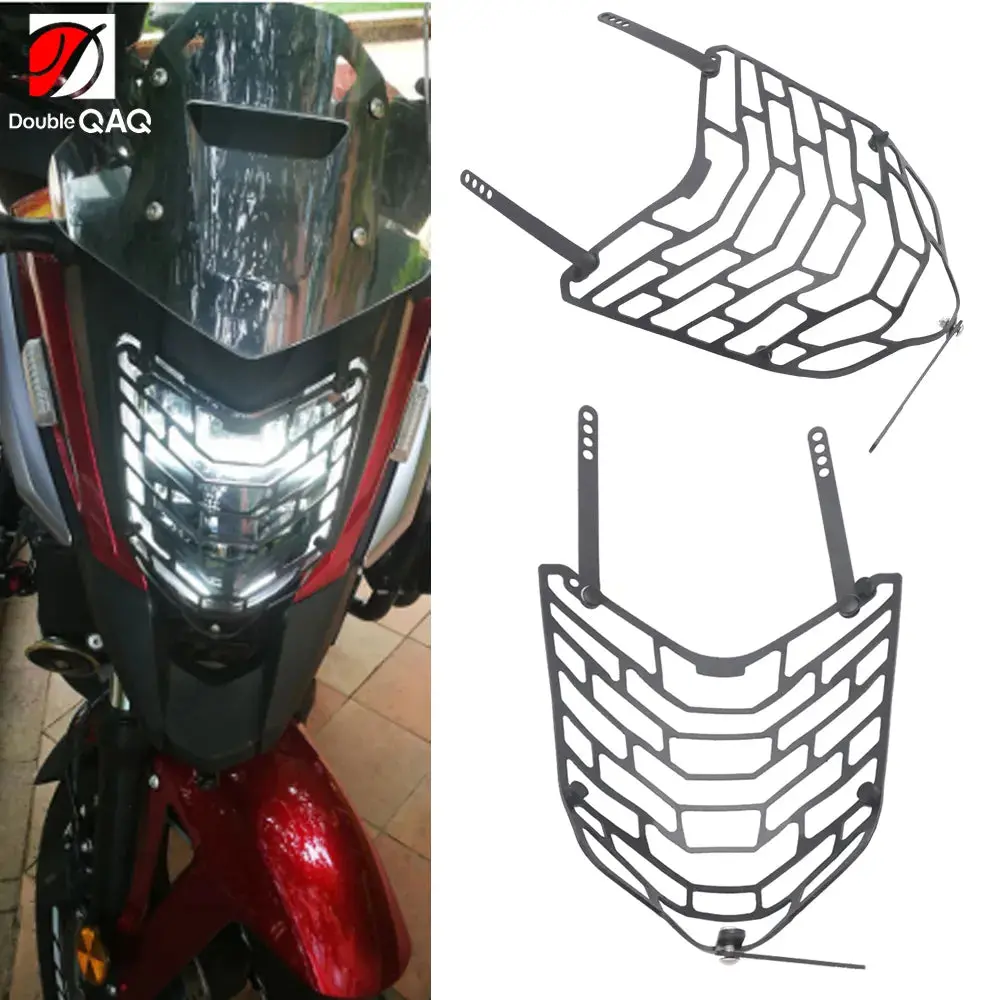 Motorcycle Headlight Guard Cover Protector For Honda Nc 750X Nc700x Nc750x Nc 700X 2012-2018 Black 1