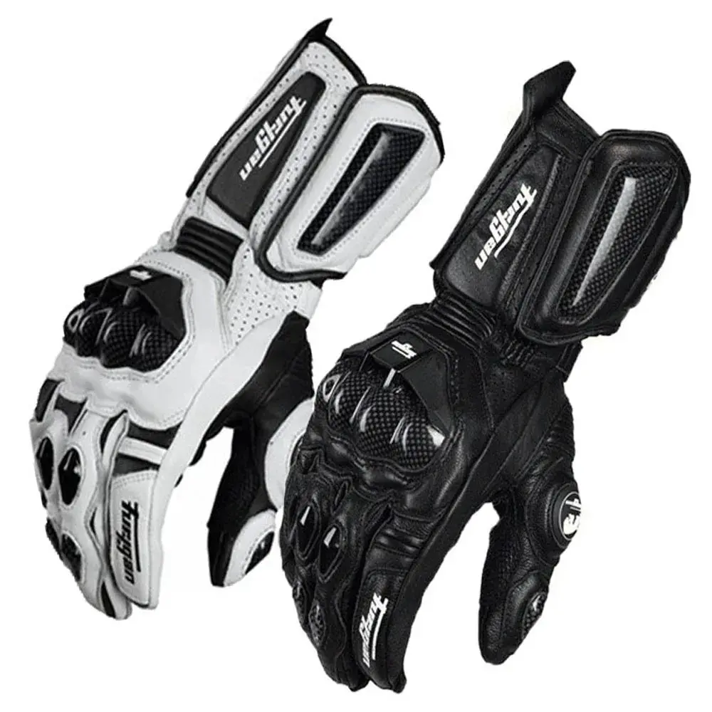 Furygan Afs 10 Motorcycle Gloves Long Knight Carbon Fiber Drop Protection Leather Wear Breathable Riding Glove 3