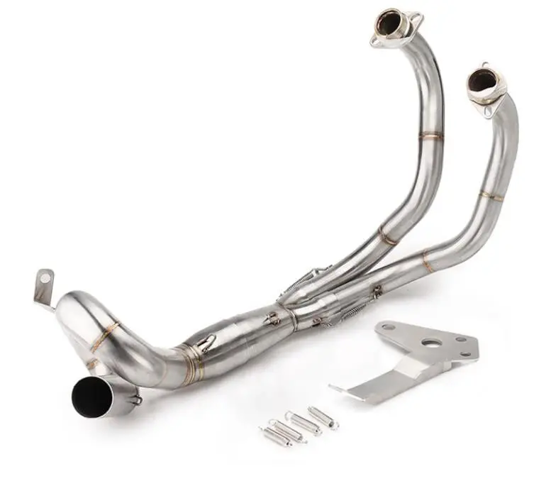 For Yamaha Yzf Mt07 Fz07 Fz-07 Mt-07 Fz Mt 07 Muffler Xsr700 Motorcycle Exhaust Slip-On Full System Front Pipe 2014 - 2023 1