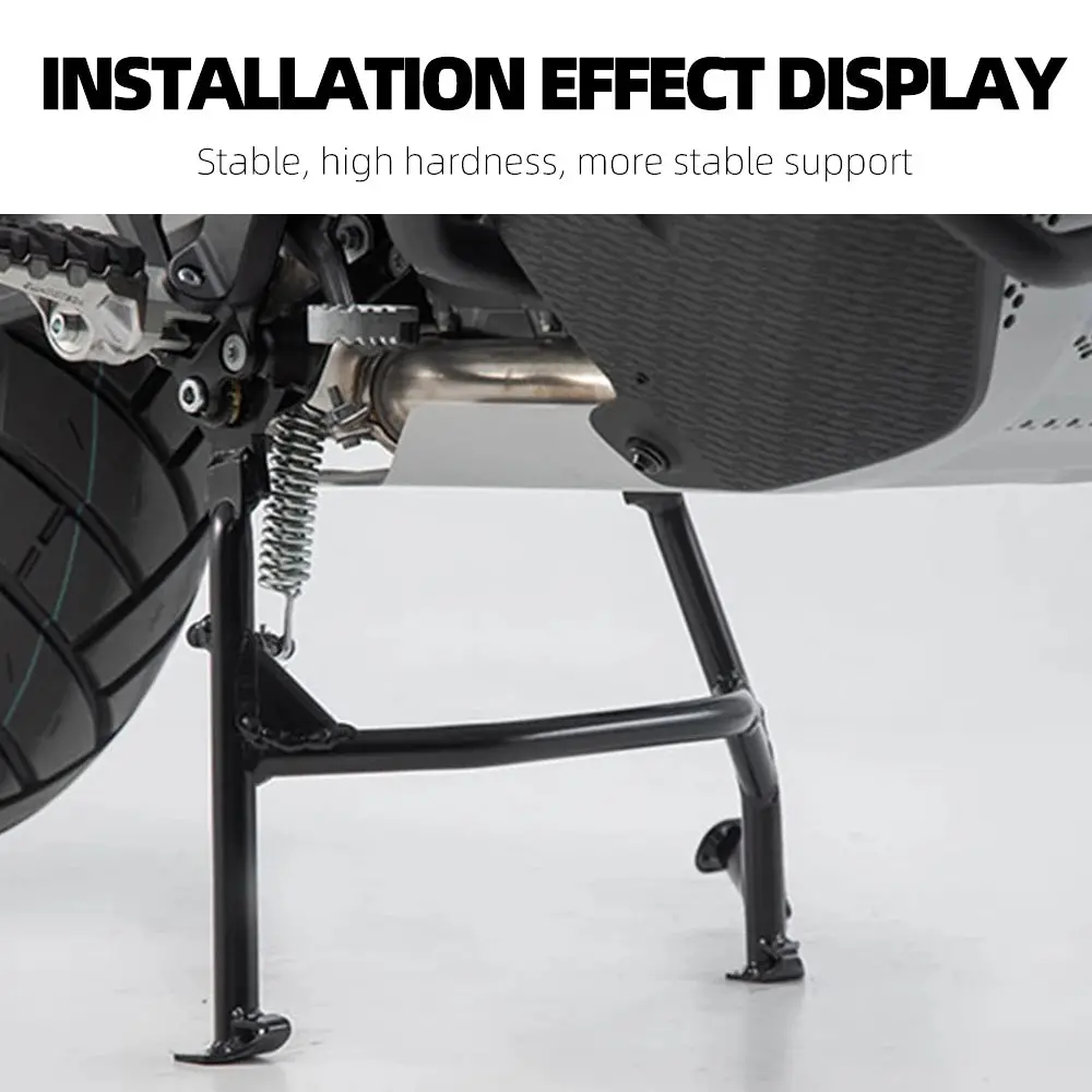 Motorcycle Middle Kickstand Bracket Center Stand Central Parking Holder Support For Ktm 790 Adventure R 790 Adv R 2019 2020 2021 2