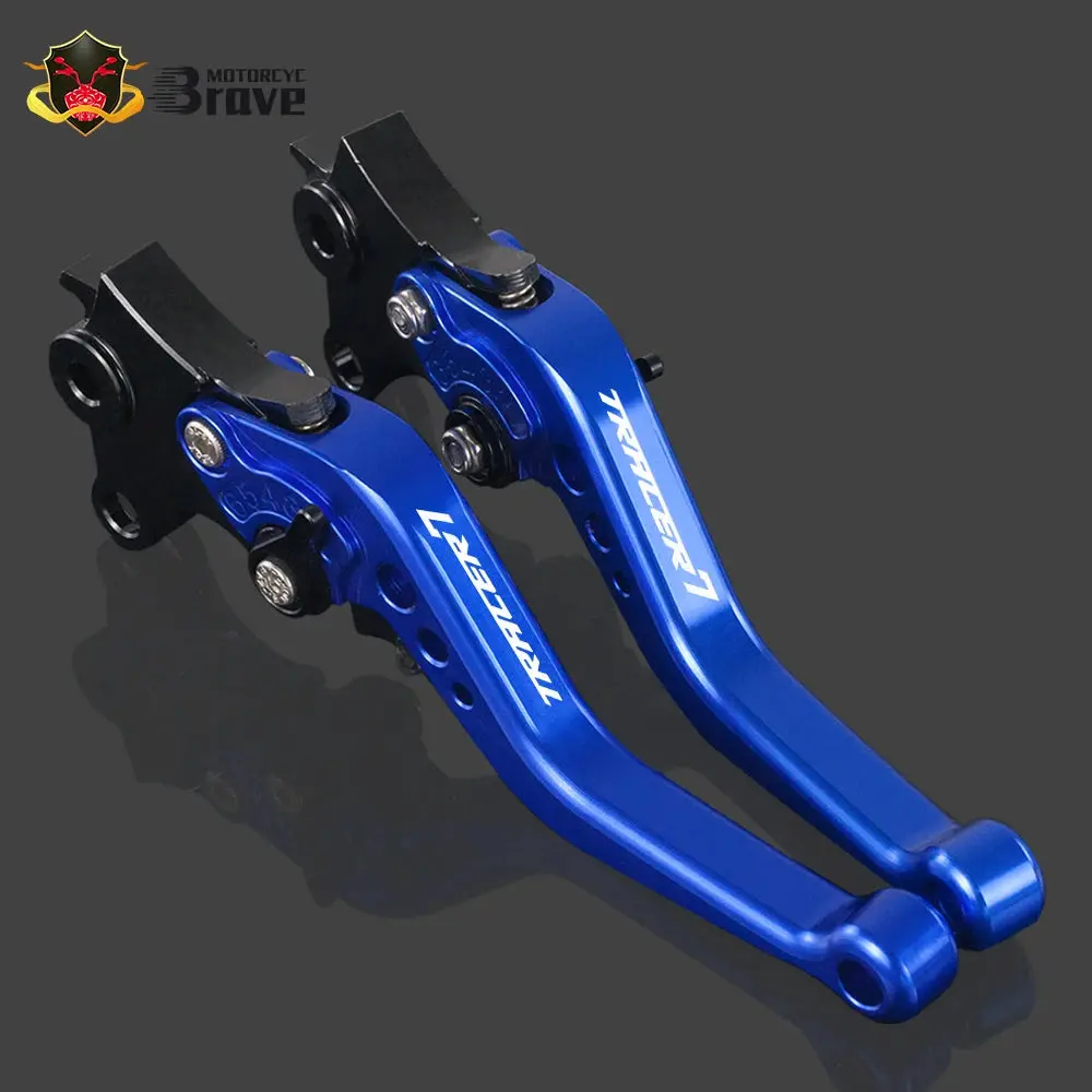 2022 For Yamaha Tracer 7 2021 Tracer 700 2016-2021 Motorcycle Short Cnc Adjustable Brake Clutch Levers Tracer700 Tracer7 20