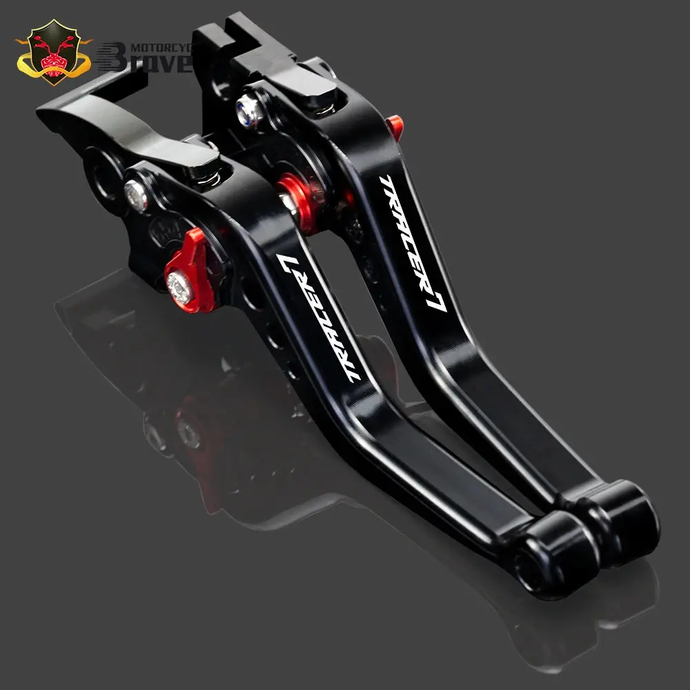 2022 For Yamaha Tracer 7 2021 Tracer 700 2016-2021 Motorcycle Short Cnc Adjustable Brake Clutch Levers Tracer700 Tracer7 23