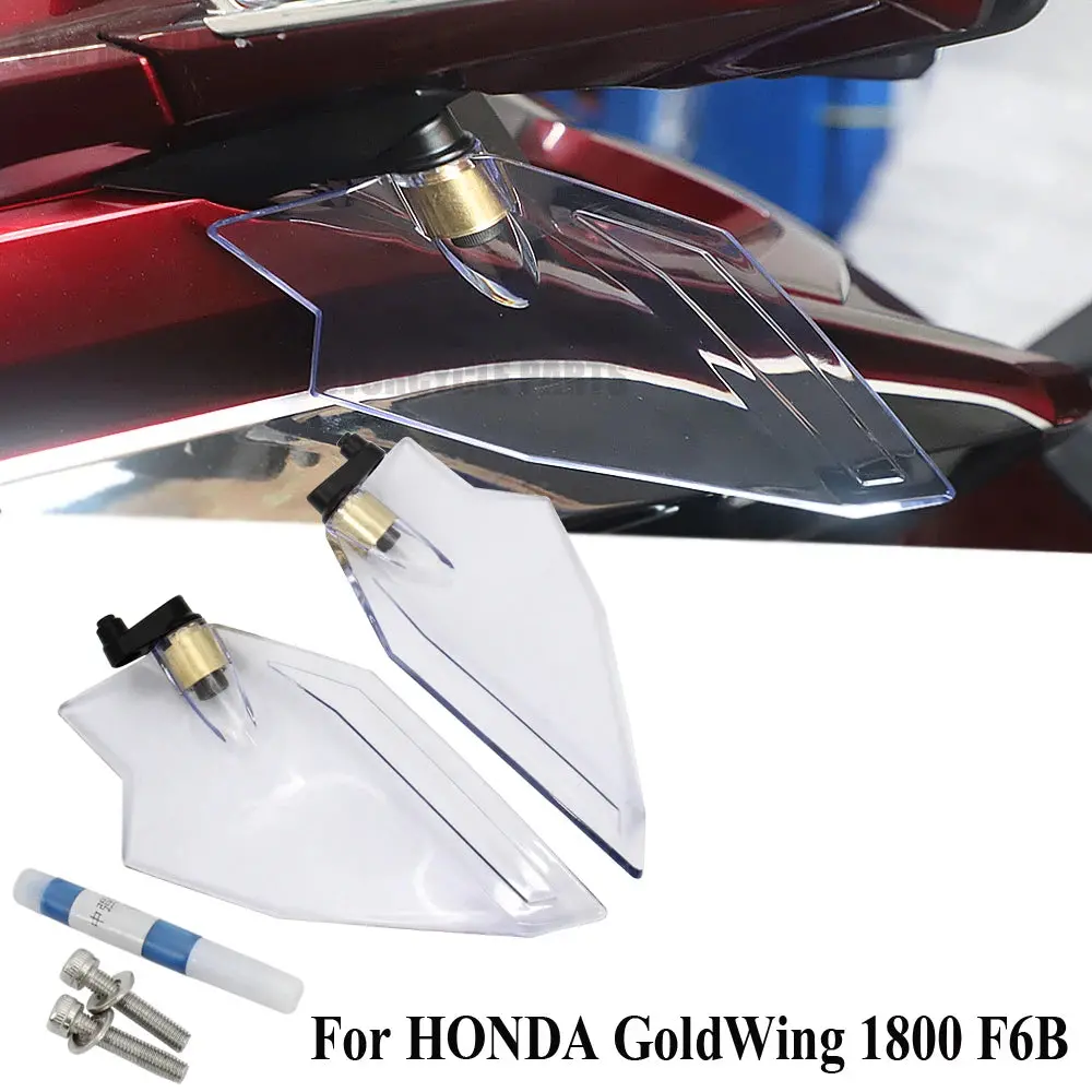Adjustable Upper Air Deflectors Motorcycle Accessories For Honda Gold Wing Gl1800 2018 2019 2020 2021 2022 F6b 1