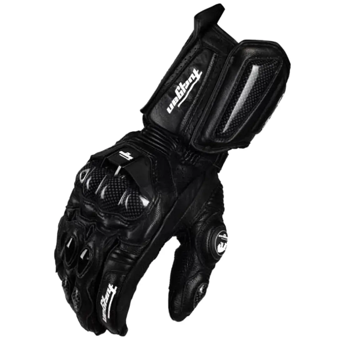 Furygan Afs 10 Motorcycle Gloves Long Knight Carbon Fiber Drop Protection Leather Wear Breathable Riding Glove 4