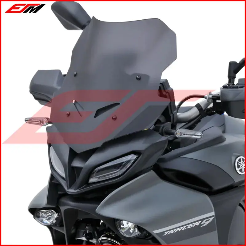 Motorcycle Windshield Windscreen Wind Deflector For Yamaha Mt-09 Tracer 9 Gt-9 2021 Mt 09 Tracer-9 Gt 9 2021 2022 3