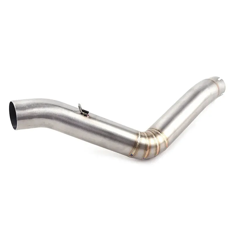 Trk502 Motorcycle Muffler Pipe Racing Full Exhaust System Middle Link Pipe Slip On For Benelli Trk 502 Db-Killer 2