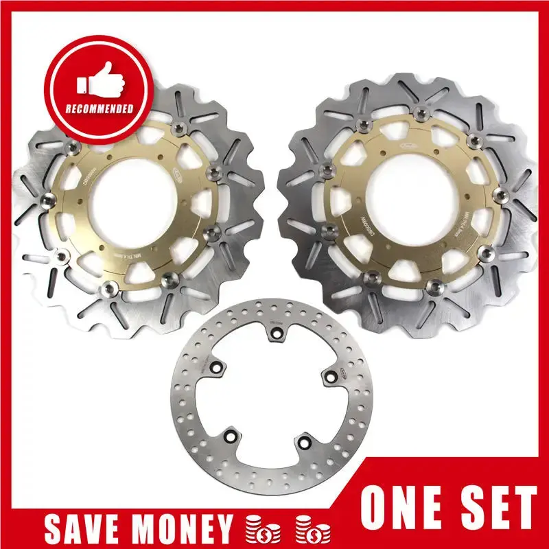 Arashi 1 Set For Bmw F 800 Gs 2009 - 2015 Cnc Front Rear Brake Disc Brake Rotors 2010 2011 2012 2013 2014 F800gs F800 Gs F700gs 8