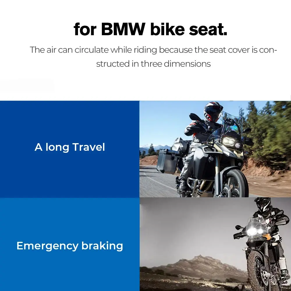 Motorcycle Cool Seat Cover For Bmw R1200gs Lc Adventure R 1250 Gs 1200 Lc Adv Seat Cushion Heat Insulation 2013 - 2023 5