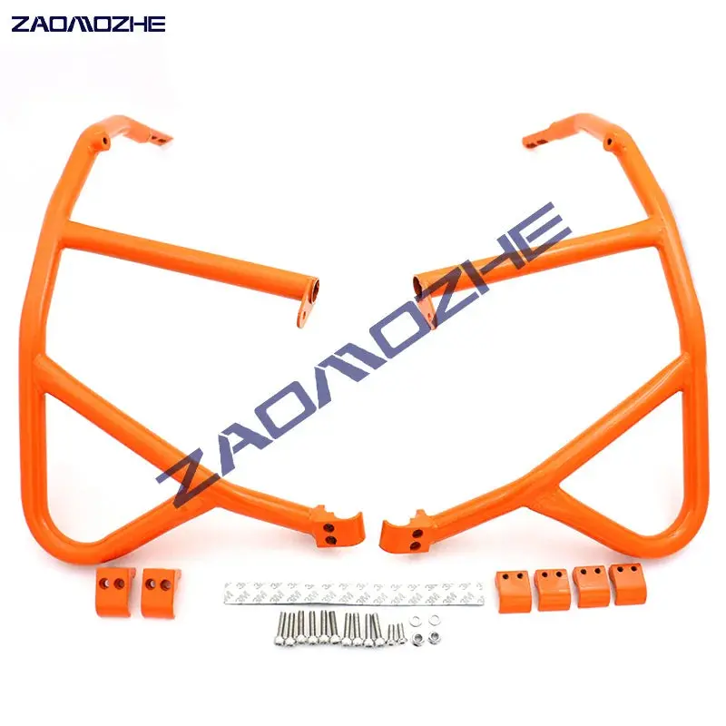 For Ktm 1290 Super Adventure S R 1050 1090 1190 Adv 2013-2020 Upper Crash Bars Engine Guard Bumper Stunt Cage Frame Protector 3