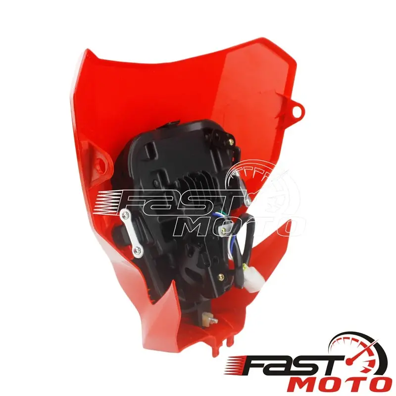 Led Crf Headlight Supermoto Redmoto Daytime Running Light Front Lamp Mask Fairing For Honda Crf Cr 125 250 450 110 R X Rx L 5