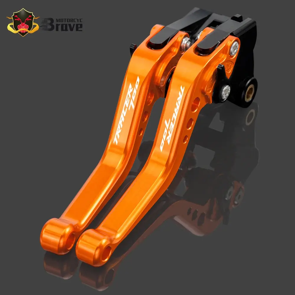 2022 For Yamaha Tracer 7 2021 Tracer 700 2016-2021 Motorcycle Short Cnc Adjustable Brake Clutch Levers Tracer700 Tracer7 16