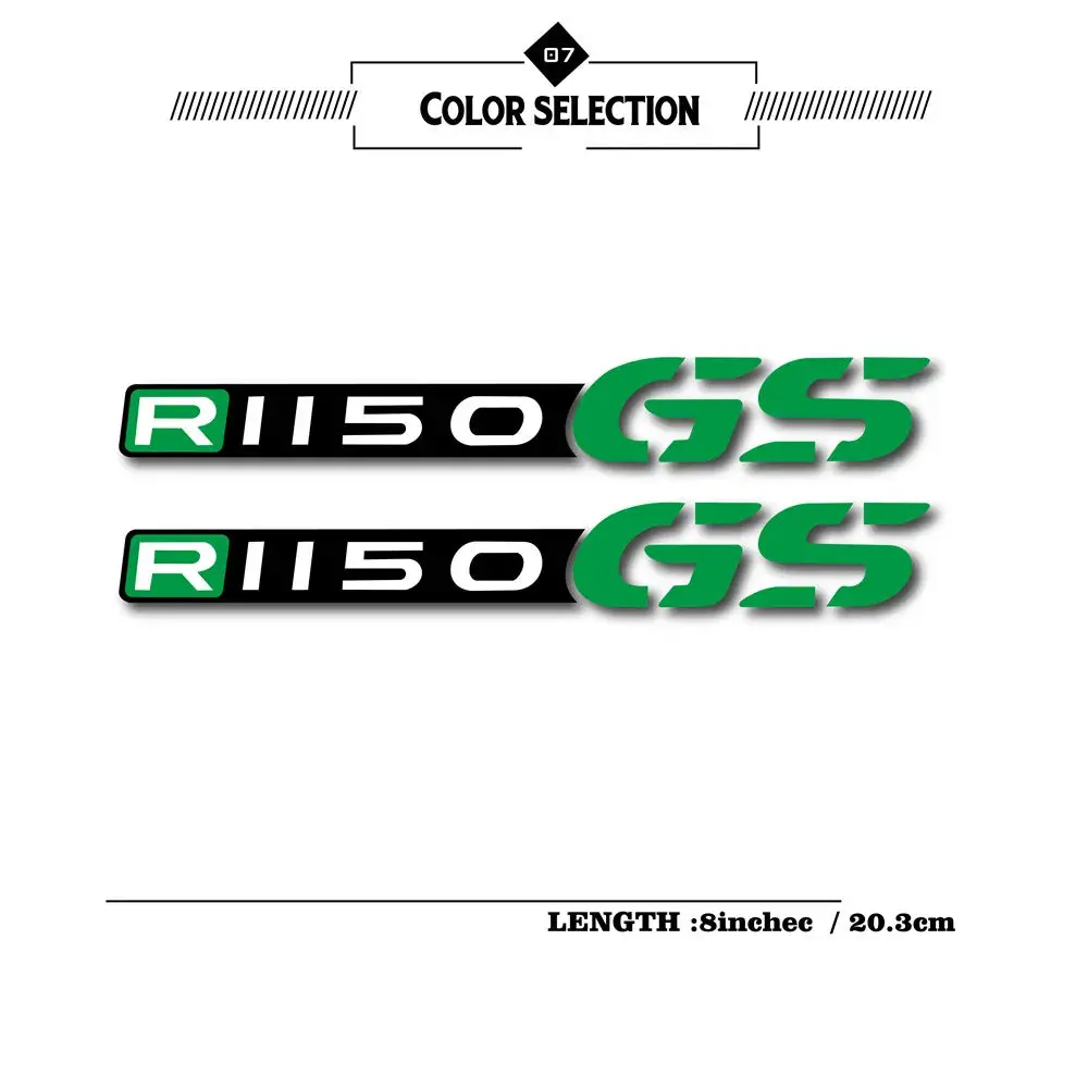 New Motorcycle Bicycle Reflective Waterproof Wheel Logo Fuel Tank Sticker Logo For Bmw R1150gs R 1150 Gs R1150gs R1150 Gs 4