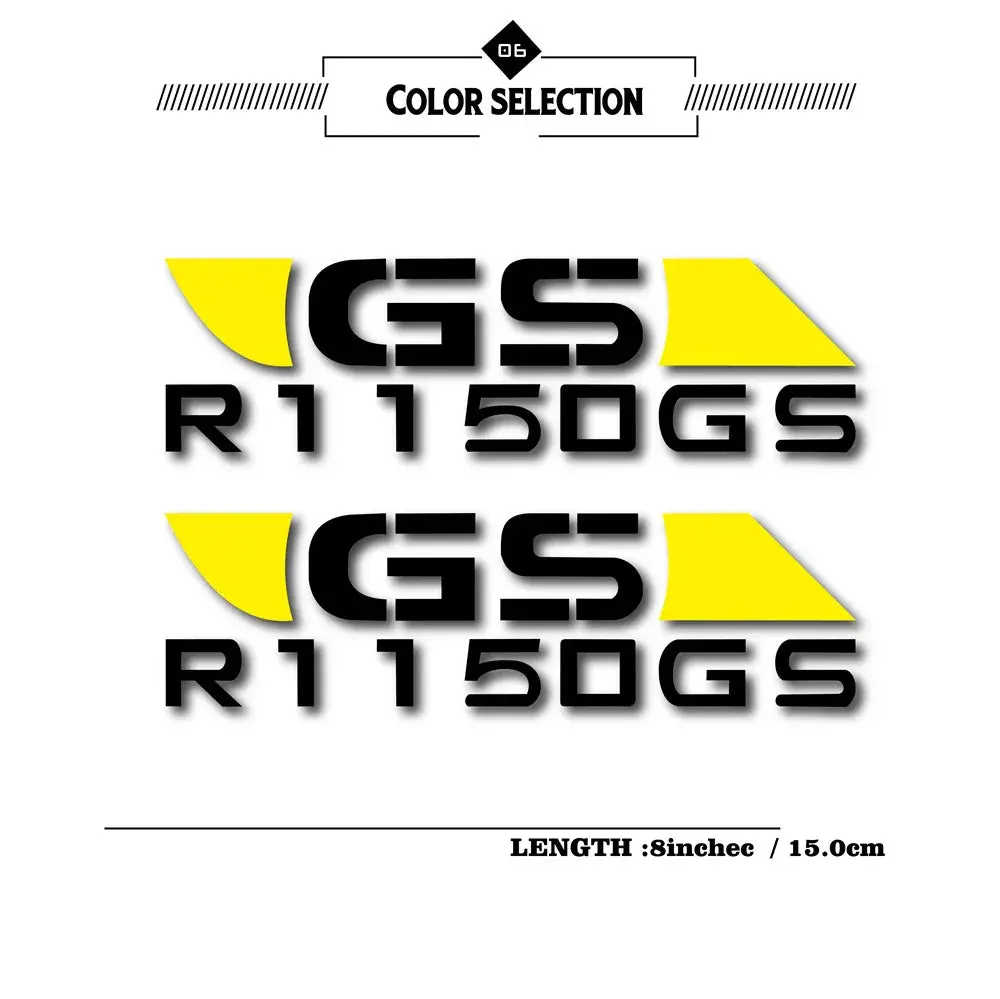 New 3D Motorcycle Bicycle Fuel Tank Sticker Wheel Helmet Moto Waterproof Reflective Logo For Bmw R 1150 Gs R1150gs R1150gs 2