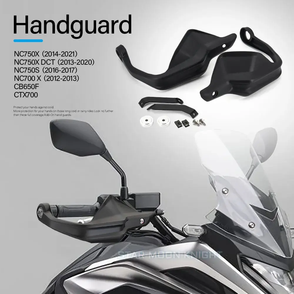 For Honda Nc 750 X Nc700x Nc750s Cb650f Ctx700 Nc750x Motorcycle Accessories Handguard Shield Hand Guard Protector Windshield 1