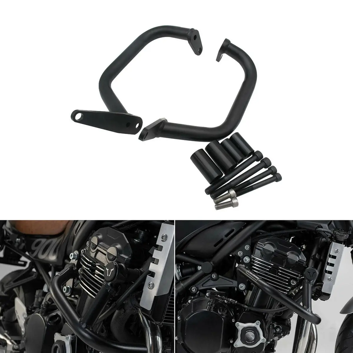 Motorcycle Engine Crash Bar Protector Frame Guard For Kawasaki Z900rs 2017 2018 1