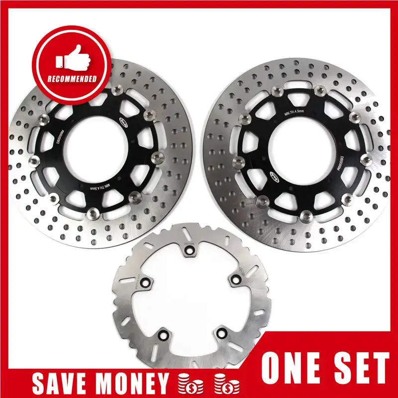 Arashi 1 Set For Bmw F 800 Gs 2009 - 2015 Cnc Front Rear Brake Disc Brake Rotors 2010 2011 2012 2013 2014 F800gs F800 Gs F700gs 12