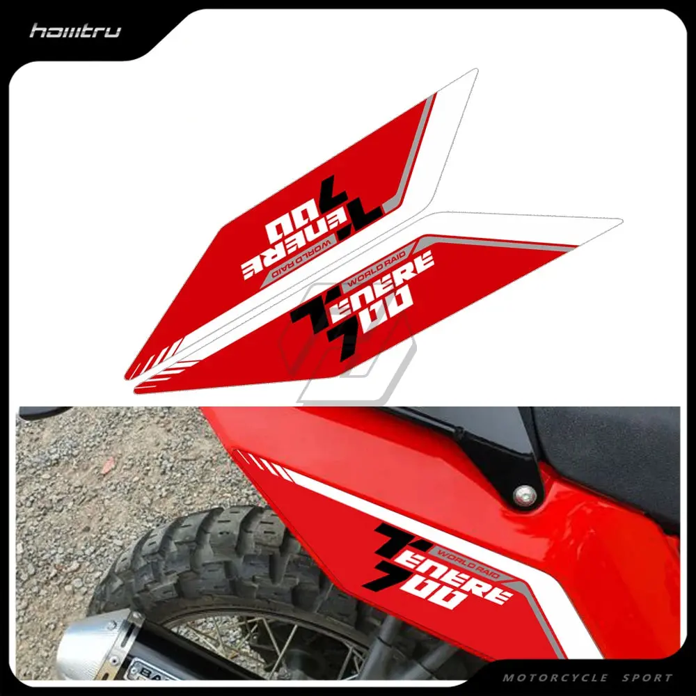 Motorcycle Sticker Anti-Uv Case For Yamaha Tenere 700 2019-2021 One Set 1